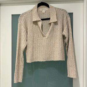 Saltwater Luxe Cropped Sweater XS